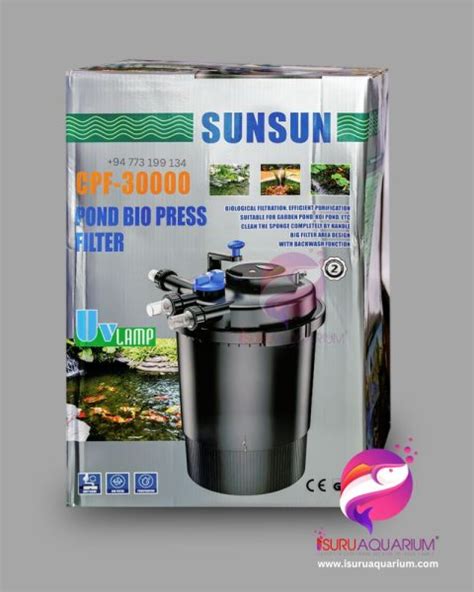 Sunsun Cpf Uv Bio Pressure Pond Filter Isuru Aquarium Sri Lanka