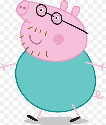 Peppa Pig personagem papai porco mamãe porco criança pai PEPPA PIG