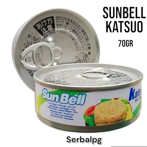 Jual Sun Bell Katsuo Ikan Tuna Dalam Kaleng Gr Shopee Indonesia