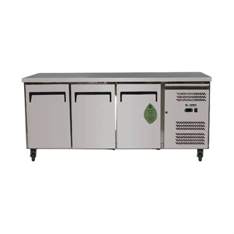 Buy Elanpro 400 L Under Counter Refrigerator With 3 Glass Doors CGN