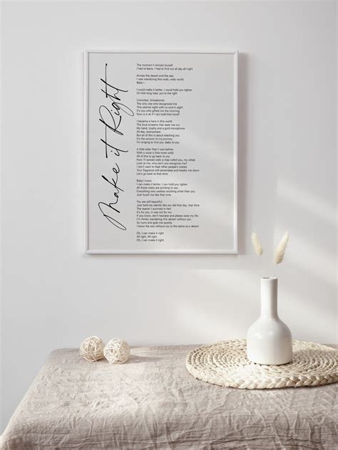 BTS Make It Right Lyrics Prints Poster digital Download - Etsy UK