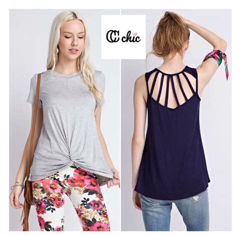 Pin by CC Chic on Tops | Tank top fashion, Tops, Fashion