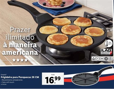 Promoção Ernesto Frigideira para Panquecas 26cm em Lidl