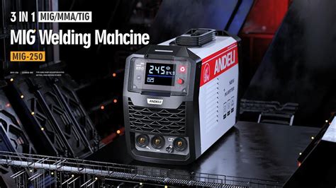 ANDELI MIG Welder MIG 250 New Household MIG Welding Machine Without Gas