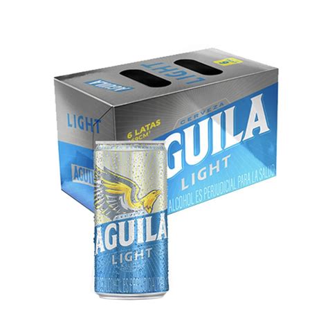 Cerveza Aguila Light Lata Sixpack Ofertu