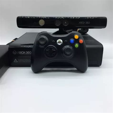 Xbox 360 Super Slim 500gb Bloqueado Usado Kinect