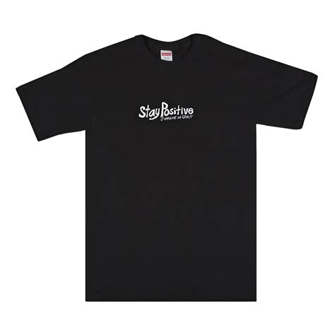 カテゴリ Supreme Supreme Stay Positive Teeの通販 By 二代目カバおくんs Shop｜シュプリームならラクマ カットソー