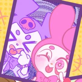 kuromi  melody redraw  maximumnightmare  newgrounds