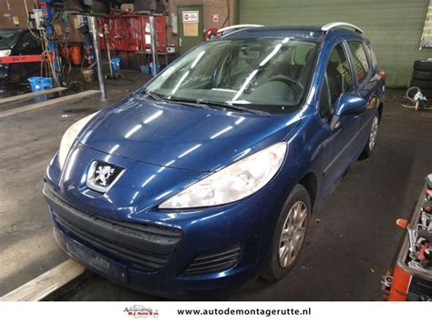 Peugeot Sw Hdi V Sloopvoertuig Blauw