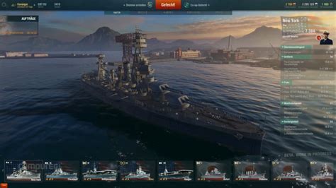 World Of Warships Uss New York Guide And Video Buffed Shipyard Folge 32