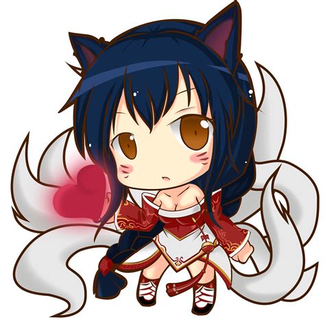 Ahri Charm Chibi By Guilhermevlima On Deviantart