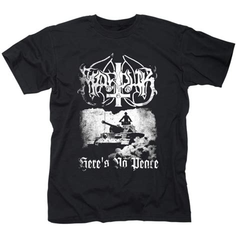 Marduk Here S No Peace T Shirt Rock Heavy Metal Empire