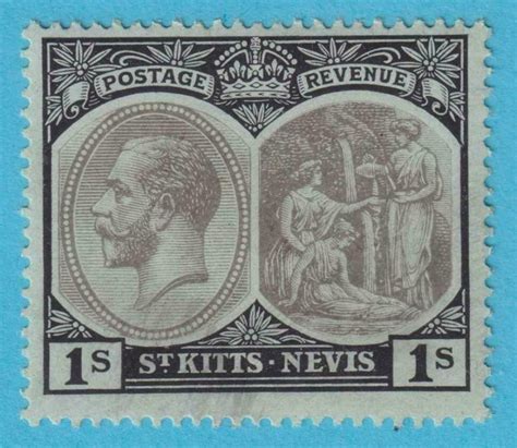 St Kitts Nevis Mint Never Hinged Og No Faults Extra Fine