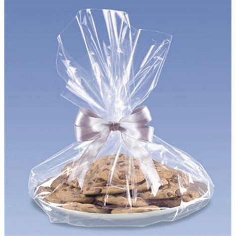 Clear Cellophane Cookie Tray Bags 16in X 18in 6 Pack Etsy