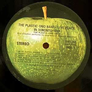 John Lennon The Plastic Ono Band Live Peace In Toronto W