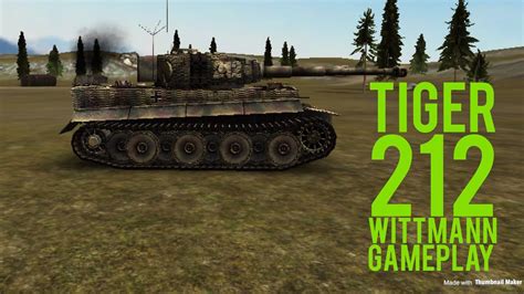 Tiger 212 Wittmann Gameplay Youtube