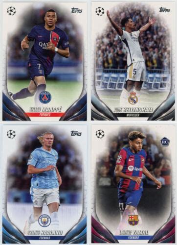 2023 24 Topps UEFA Club Competitions 91 Ethan Mbappe RC For Sale