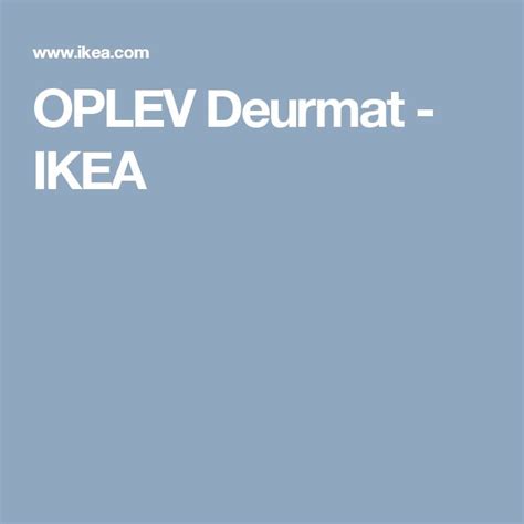 Meubels Verlichting Woondecoratie En Meer Meubels Deurmat Ikea