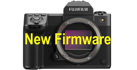 Fujifilm Gfx Ii Firmware Update Released Fuji Rumors