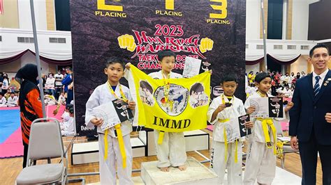 Pertandingan Taekwando Hwarang Warrior Taekwan Do ITF Championship