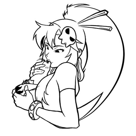 Yoko Sketch By SnowPuma Hentai Foundry