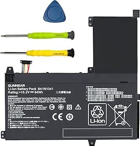 Amazon Sunnear B N Laptop Battery Replacement For Asus Q