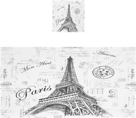 Dreamtimes Paris Eiffel Tower Bath Towels Set Bath Towel Washcloth