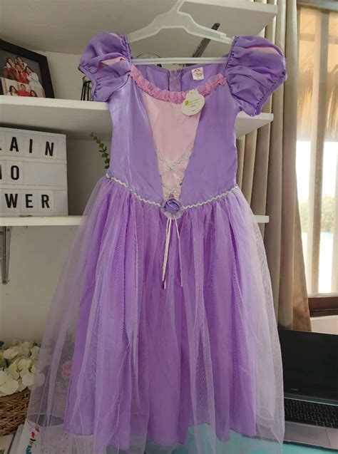 Disney Rapunzel Costume, Babies & Kids, Babies & Kids Fashion on Carousell