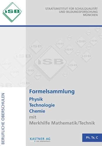 Formelsammlung Mathematik Physik Chemie Iberlibro