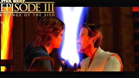 Star Wars Revenge Of The Sith Anakin Vs Obi Wan