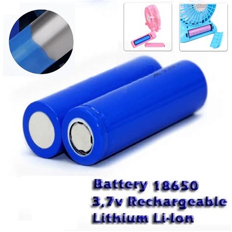 Jual Battery Charger 18650 Blue 1500mAh 3 7v Battre Baterai Cas Case