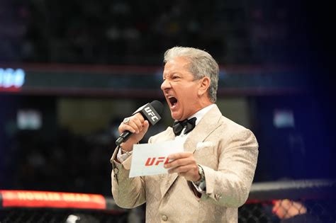 Legendary Ring Announcer Bruce Buffer To Miss First Ufc Ppv In 25 Years