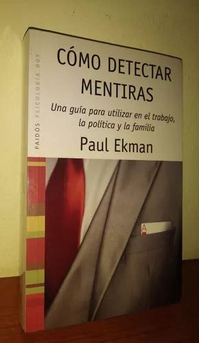 C Mo Detectar Mentiras Paul Ekman Env O Gratis