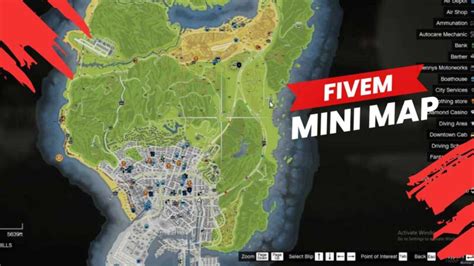 fivem mini map fivem mlo
