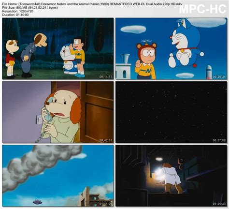 Doraemon Nobita And The Animal Planet 1990 Remastered Web Dl Dual