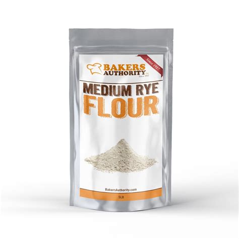 Medium Rye Flour 5 Lb In Bulk Bakers Authority