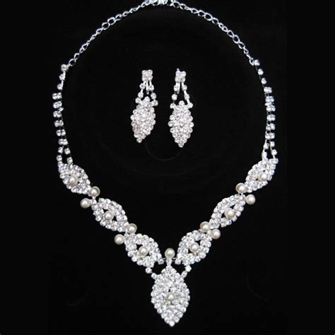 Bridal Jewelry Sets Artificial Diamond Bridal Jewellery Hot Wedding ...