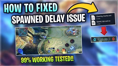 Latest Fix Spawn Delay Optimized In Mobile Legends Tips Tricks