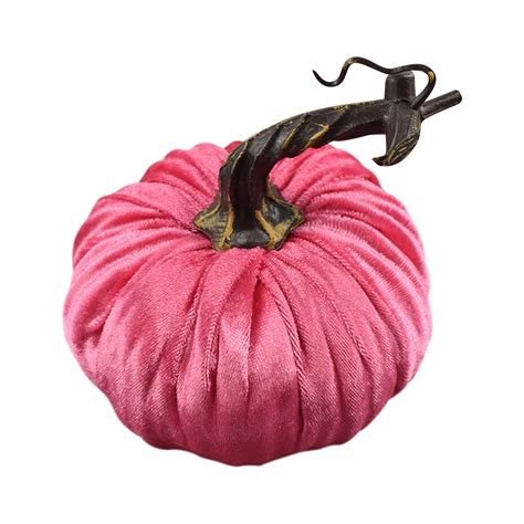 Rkstn Halloween Pumpkin Velvet Pumpkin Decor Rustic Harvest Decoration Super Soft Stuffed With