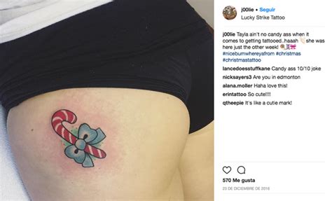 Ideas De Tatuajes De Navidad Para Celebrar Tu Lado M S Navide O