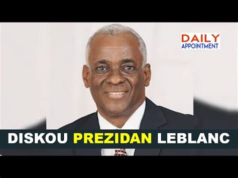 Diskou prezidan Edgard Leblanc nan Forum sou envestisman yè apremidi