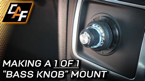 Making This Bass Knob Mount Is More Complex Than You Think Youtube