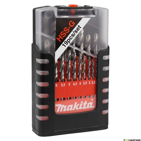 Makita D 29941 Drill Set 19 Piece Metal