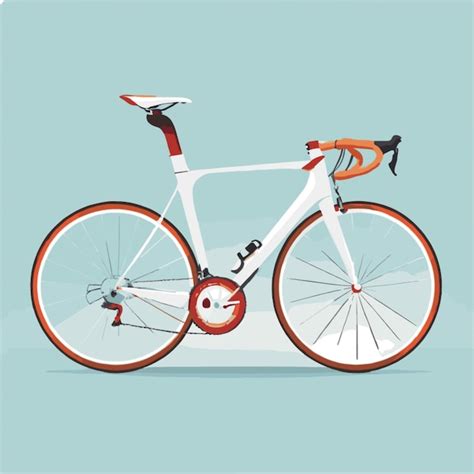 Premium Vector | Road bike vector