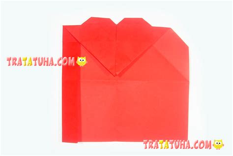 Origami Heart Envelope