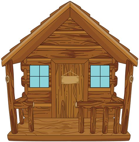 Cartoon Cabin Images Cabin Clipart Log Clip House Cartoon Woods Cottage Pioneer Cliparts