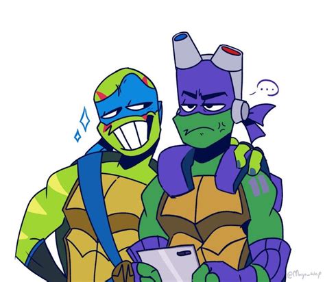 Rottmnt Leo X Donnie Leotello Yaoi 2 💙💜 Wattpad