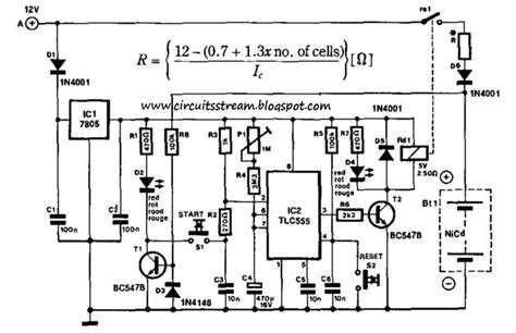 Nicad Battery Zapper Circuit Diagram Nicad Charger