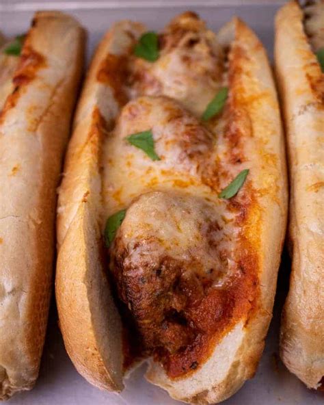 Italian Meatball Sub Sandwiches Smack Of Flavor