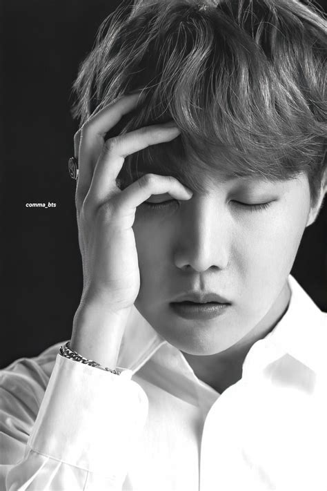 Fondos De Pantalla Jhope En Blanco Y Negro Black And White Jhope